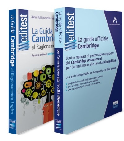 Kit completo Cambridge per i test di accesso ai corsi in Medicina, Odontoiatria, Veterinaria e Architettura